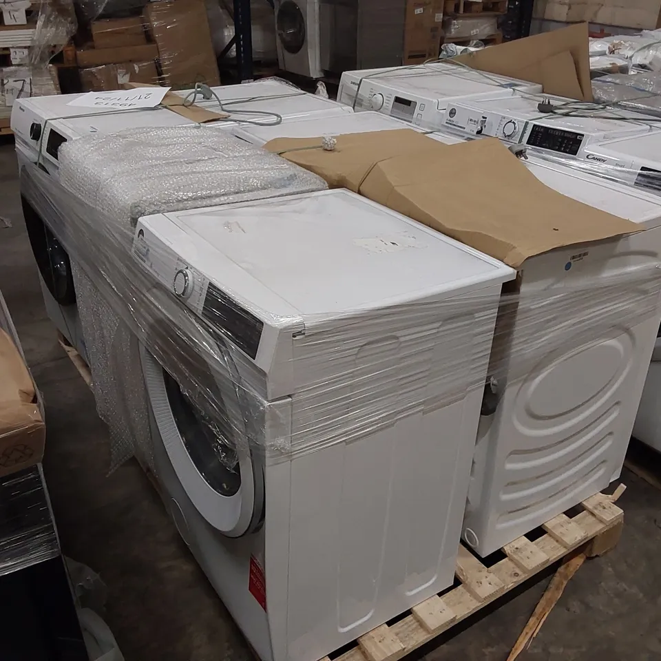 PALLET OF APPROXIMATELY 6 UNPROCESSED RAW RETURN WHITE GOODS TO INCLUDE;