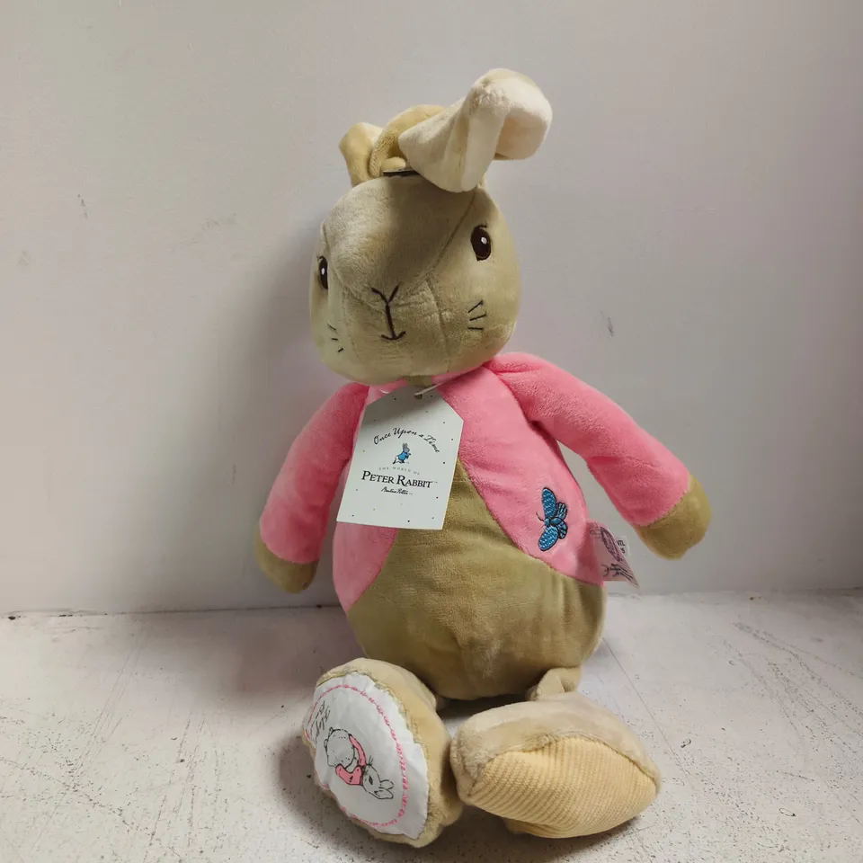 PETER RABBIT "ONCE UPON A TIME" SOFT TOY TAGGED