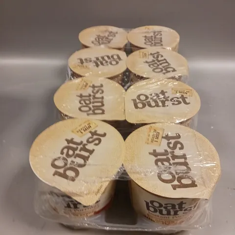 8 X SEALED OAT BURST INSTANT PORRIDGE POTS - 8 X 57G GOLDEN SYRUP