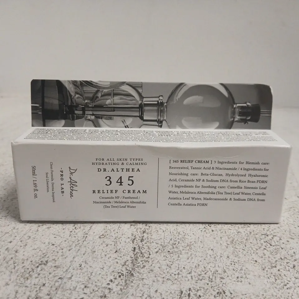 DR. ALTHEA 345 RELIEF CREAM – 50ML BOXED AND SEALED