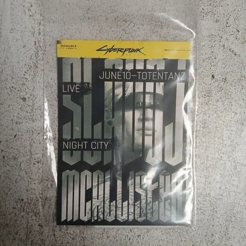 SET OF 10 X PACKS OF CYBERPUNK 2077 NIGHT CITY POSTCARDS