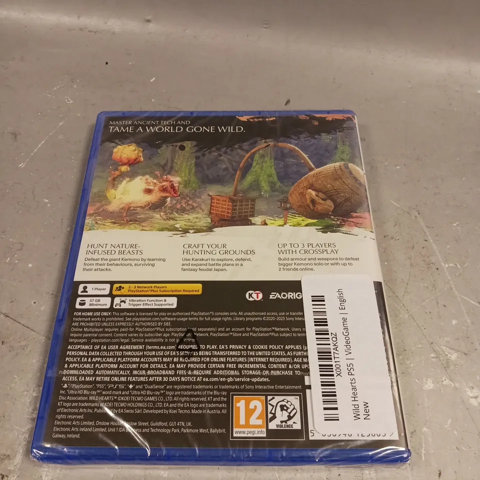 SEALED WILD HEARTS FOR PS5 