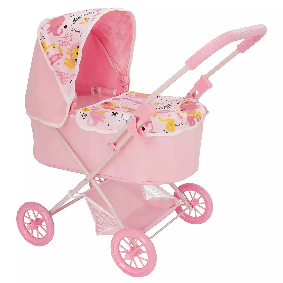 BOO JUNIOR PRAM & BAG IN PINK