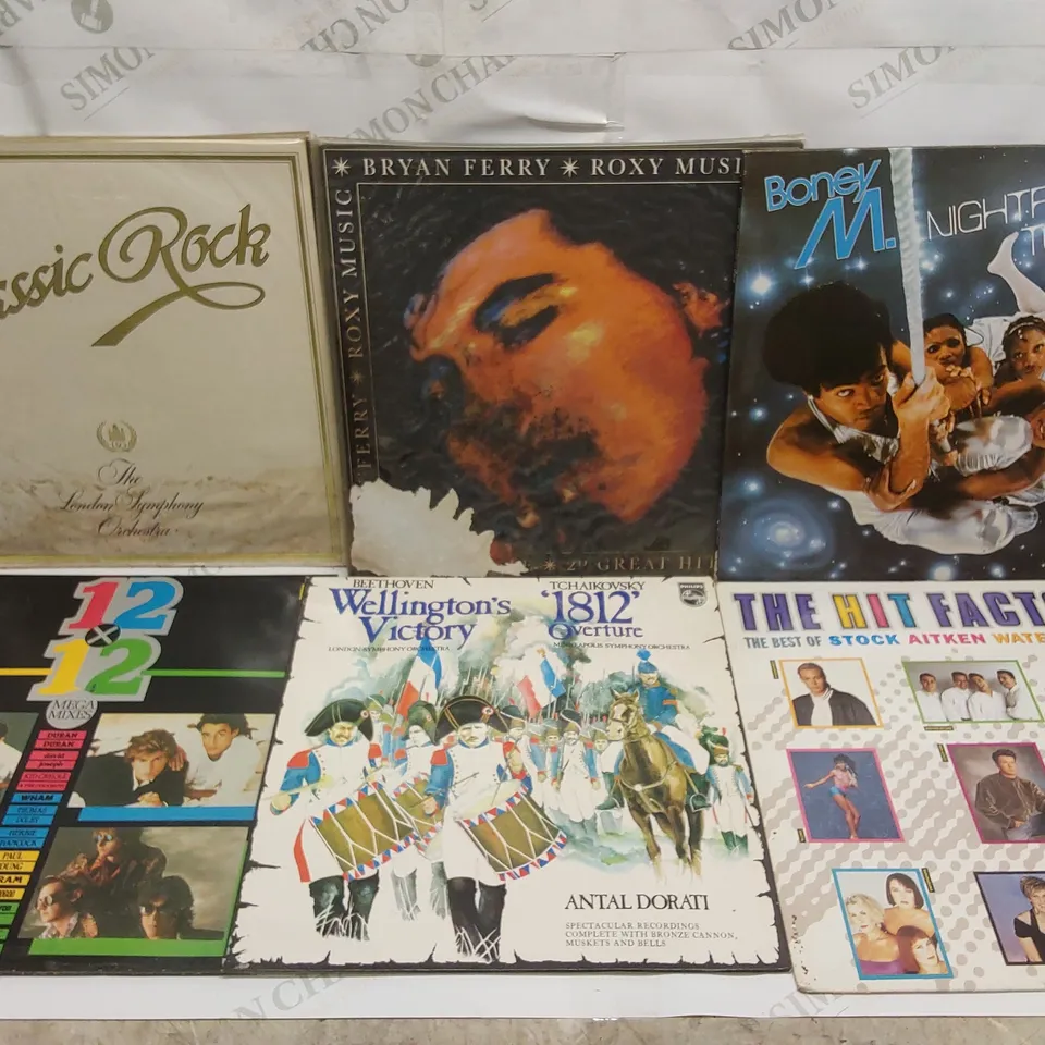 APPROXIMATELY 16 X ASSORTED MUSIC VINYL - ARTISTS VARY 