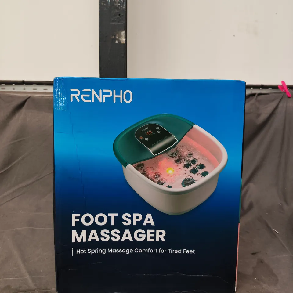 RENPHO FOOT SPA MASSAGER – BOXED