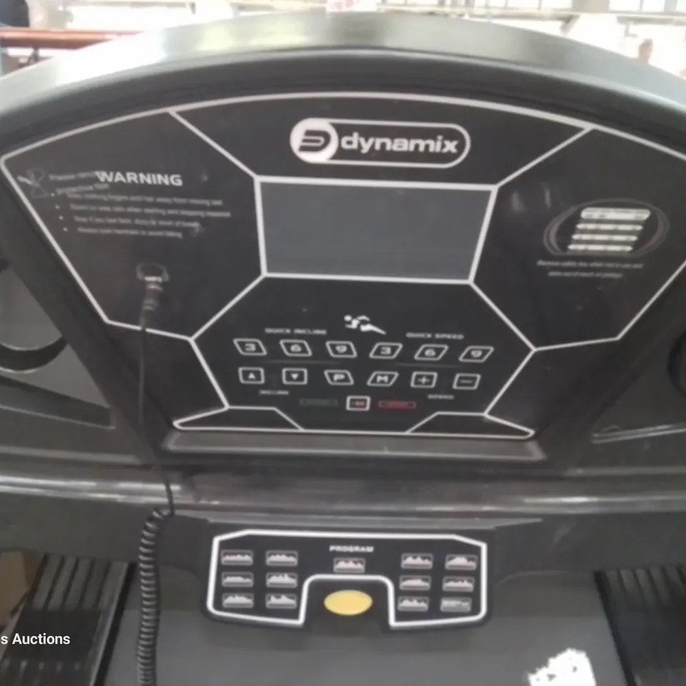 DYNAMIX T3000C MOTORISED TREADMILL WITH AUTO INCLINE  RRP £499.99