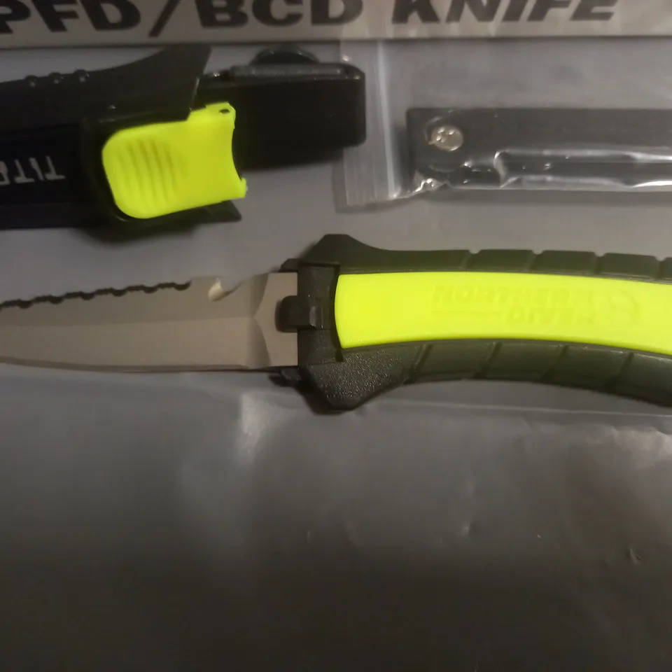 NORTHERN DIVER PFD/BCD DIVING KNIFE