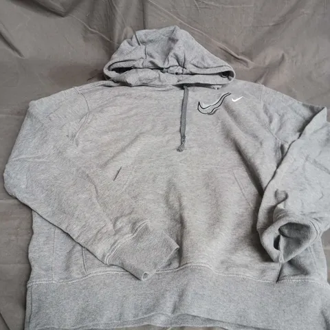 NIKE GREY HOODIE SIZE S 