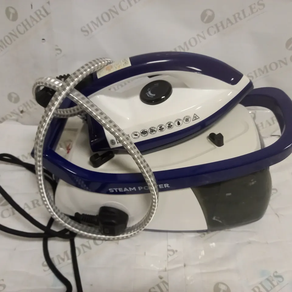 RUSSELL HOBBS STEAM GENERATOR IRON - PURPLE/WHITE