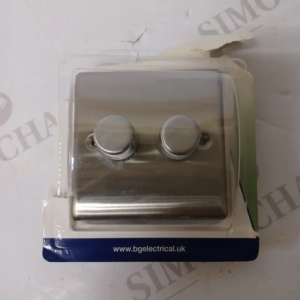 BG ELECTRICAL DOUBLE DIMMER INTELLIGENT LIGHT SWITCH