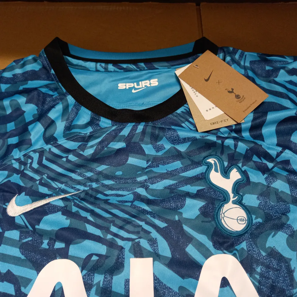 TOTTENHAM HOTSPURS BLUE FOOTBALL JERSEY - M
