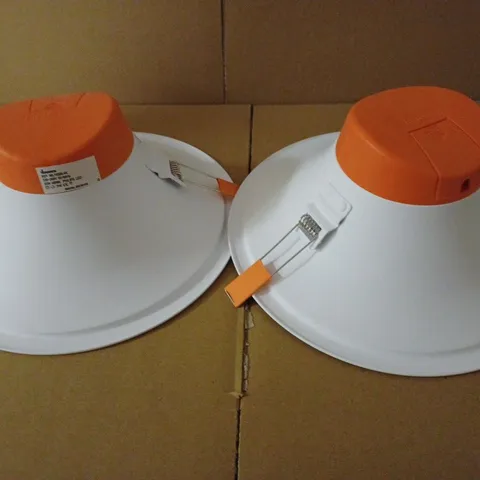 LOT OF 2 BRAND NEW LED ROUND 20W DOWNLIGHT 4K (WL79300-4K)