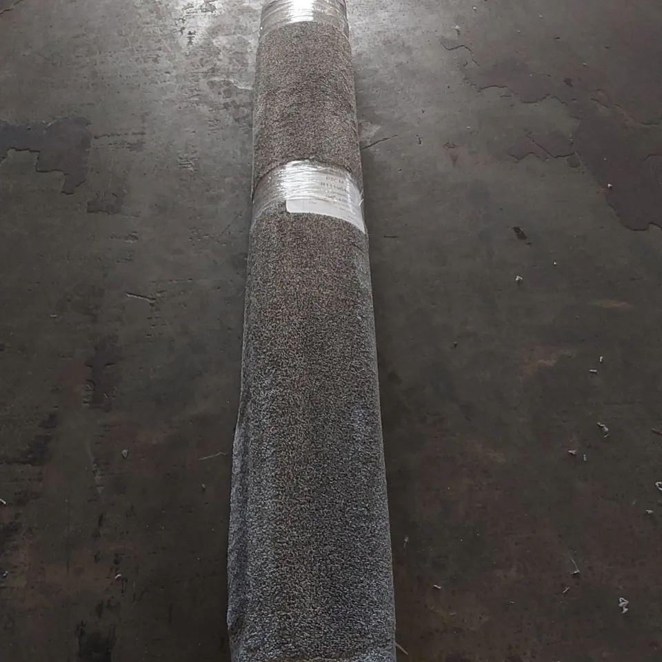 ROLL OF QUALITY GLAMOUR BASALT GREY CARPET - APPROXIMATELY 2.1 x 4m