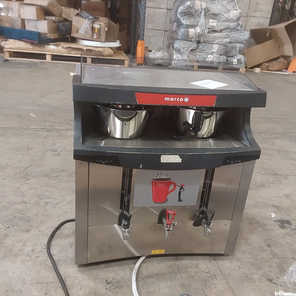 MARCO MAXI BREW TWIN COMMERCIAL COFFEE BREWER