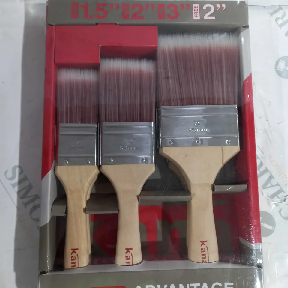 KANA ADVANTAGE PAINT BRUSH SET