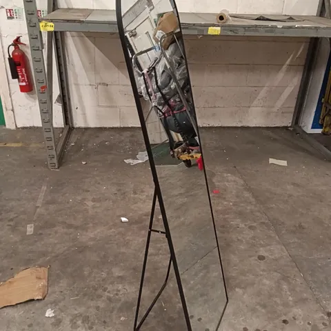 BOXED FULL LENGTH MIRROR - BLACK (1 BOX)
