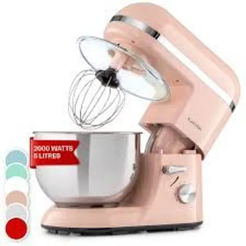 BOXED KLARSTEIN BELLA ELEGANCE STAND MIXER IN PINK