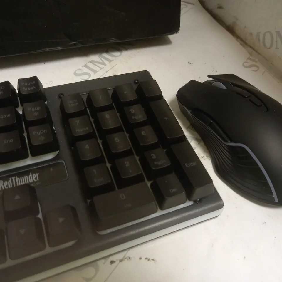 REDTHUNDER KEYBOARD & MOUSE SET BLACK