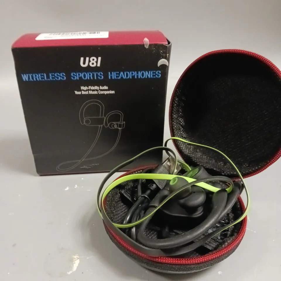 BOXED U8I WIRELESS SPORTS HEADPHONES 