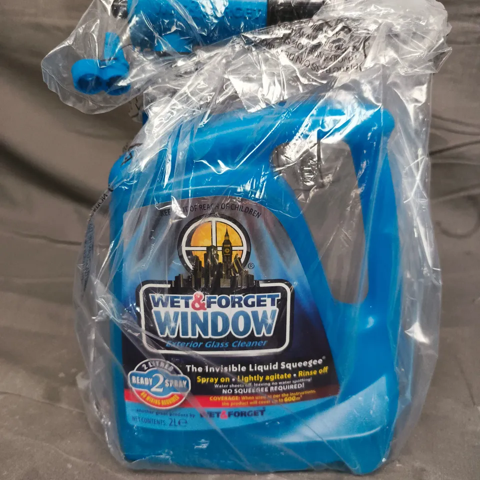 WET & FORGET WINDOW – 2 LITRE INTERIOR GLASS CLEANER