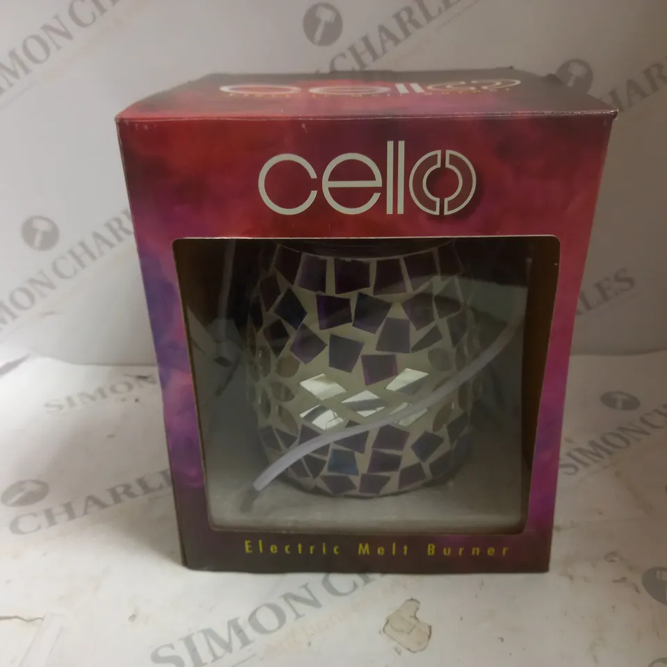 CELLO GEOMETRIC MOSAIC ELECTRIC MELTER