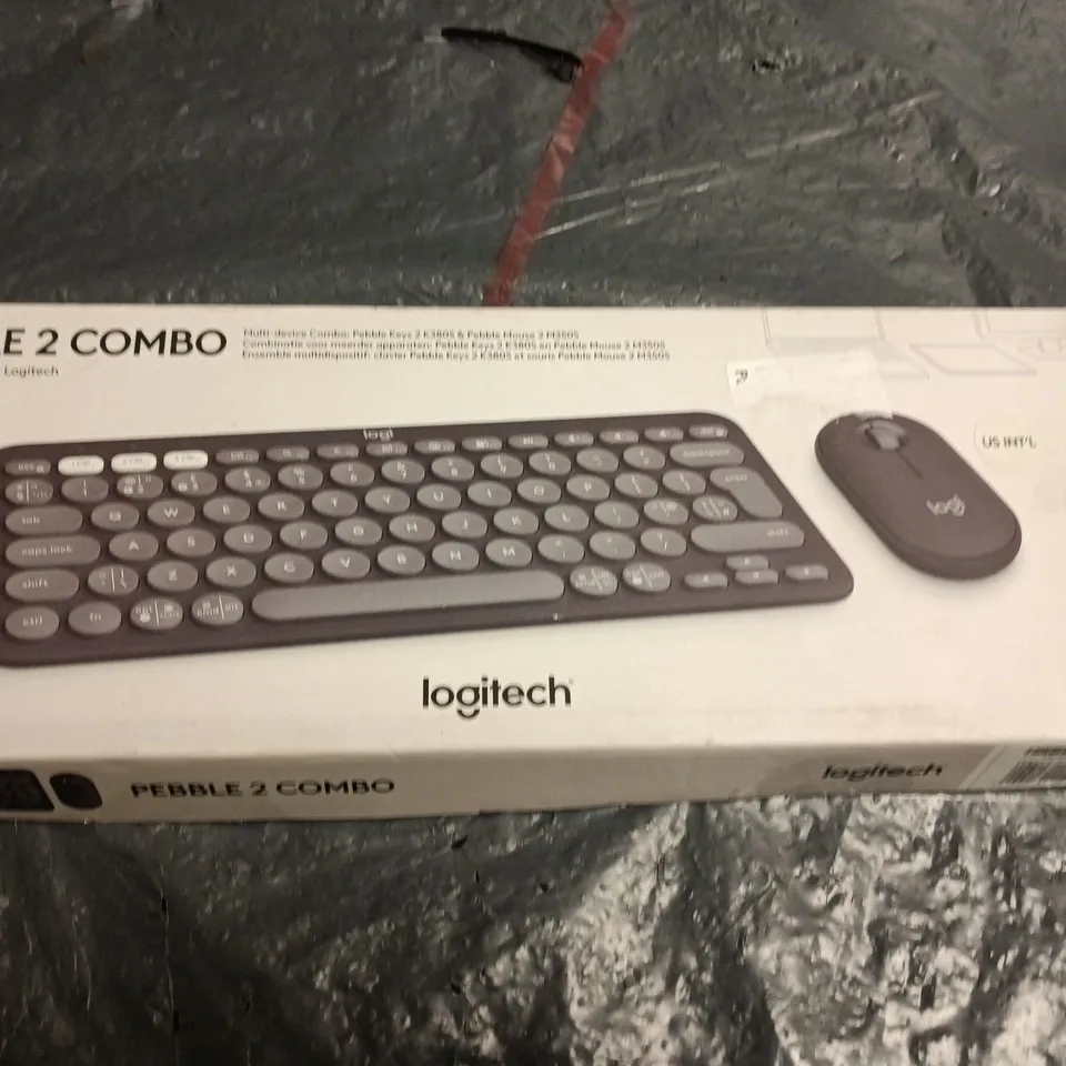 LOGITECH PEBBLE 2 COMBO WIRELESS KEYBOARD & MOUSE – BOXED