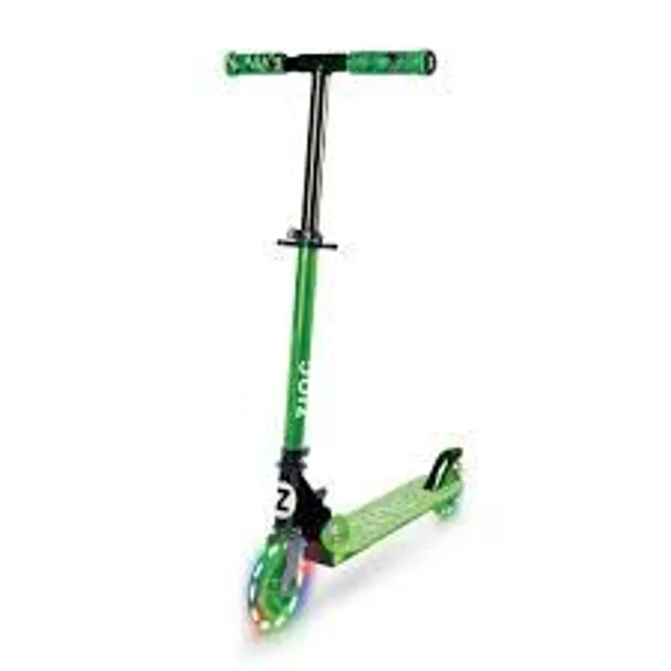 BOXED ZINC IDENTITY TWO WHEEL SCOOTER IN GREEN