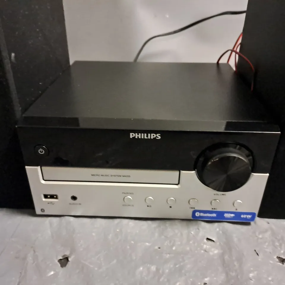 UNBOXED PHILIPS MICRO MUSIC SYSTEM - M4205