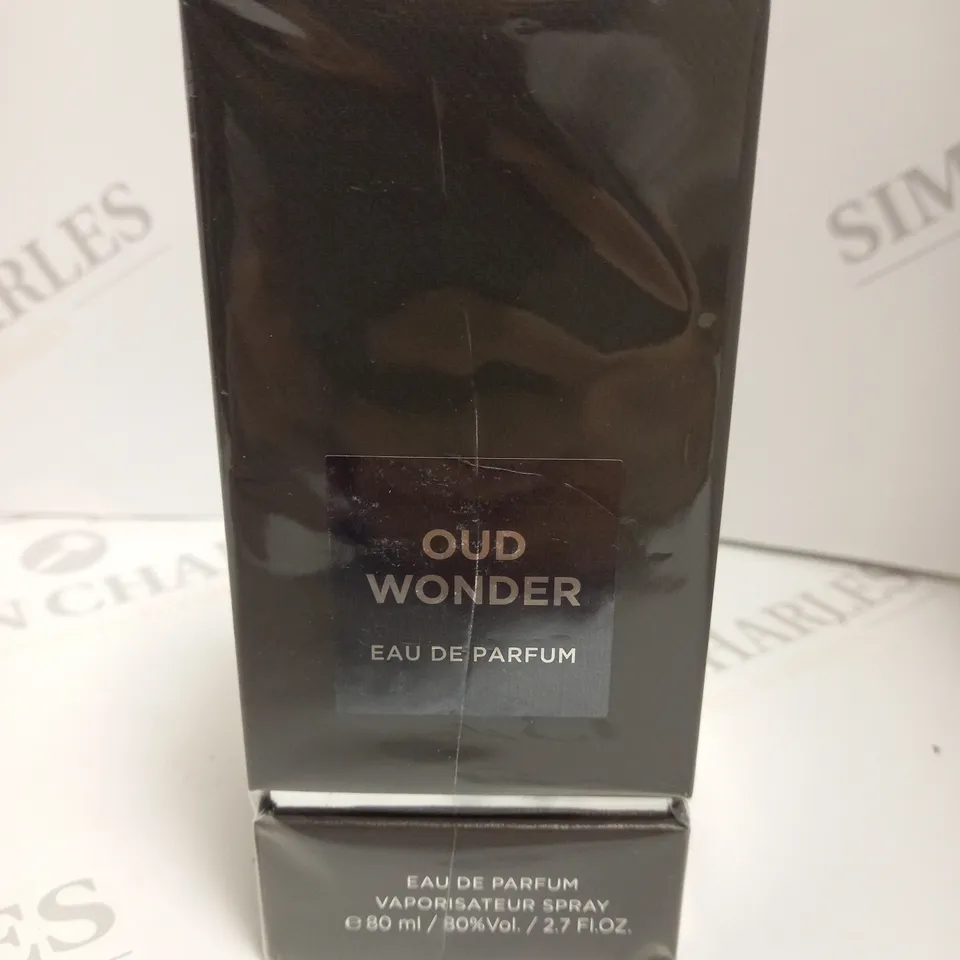 BOXED AND SEALED OUD WONDER EAU DE PARFUM 80ML