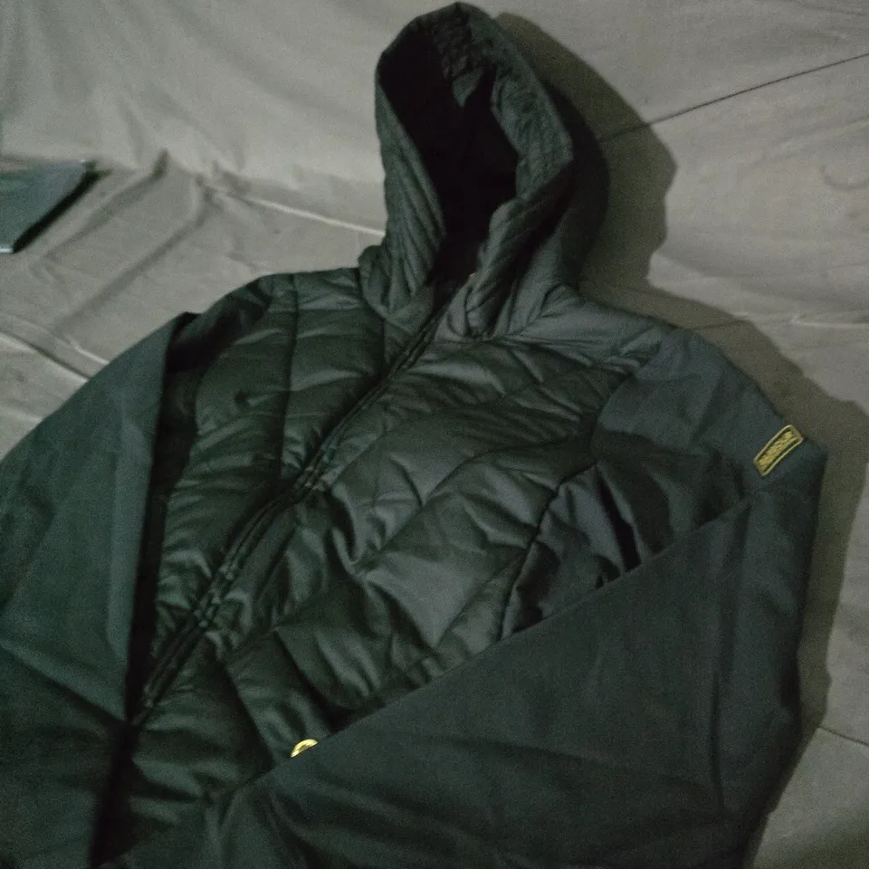 Barbour International Hooded Puffer Jacket - SIZE 16