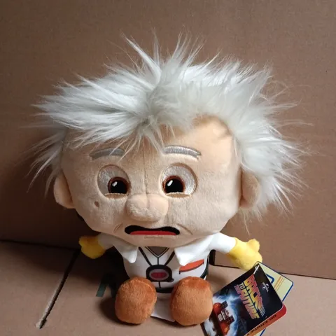 BACK TO THE FUTURE DOC BROWN PLUSH TOY