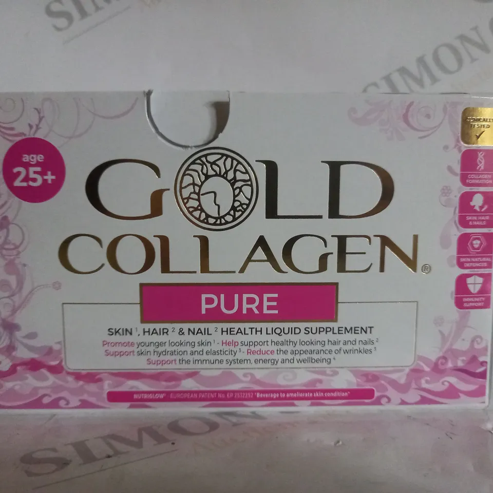 GOLD COLLAGEN PURE FOOD SUPPLEMENT (10 X 50ML)