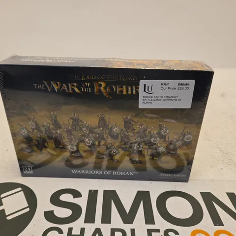 THE LORD OF THE RINGS: WAR OF THE ROHIRRIM – WARRIORS OF ROHAN (MIDDLE-EARTH STRATEGY BATTLE GAME) BOXED