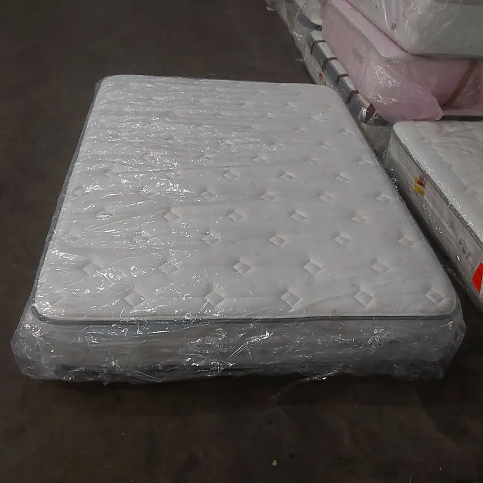 QUALITY BAGGED NOVILLA 27CM ORTHO MEMORY FOAM POCKET SPRUNG MATTRESS - 4'6 DOUBLE