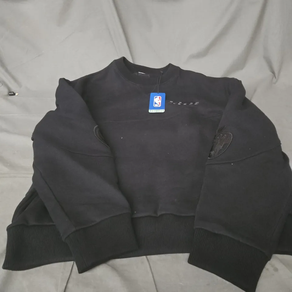 NBA BLACK HOODIE NEW YORK – SIZE L (MEN) – OFFICIAL NBA APPAREL