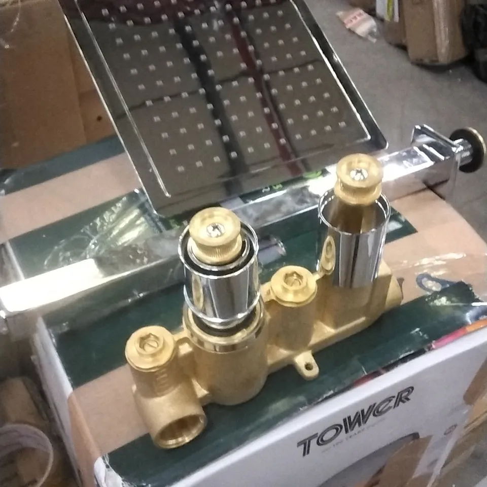 BOXED WEDGEPORT CONCEALED THERMOSTATIC SHOWER VALVE 