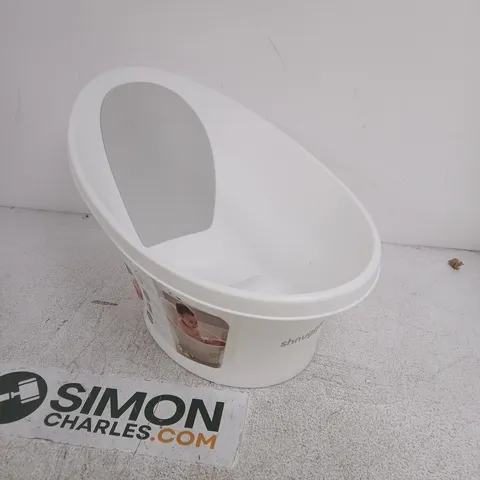 SHNUGGLE BABY BATH – WHITE BATH FOR NEWBORNS (0–12 MONTHS)