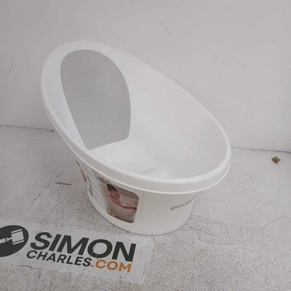 SHNUGGLE BABY BATH – WHITE BATH FOR NEWBORNS (0–12 MONTHS)