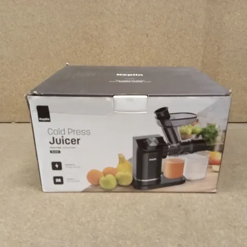 BOXED KEPLIN COLD PRESS JUICER