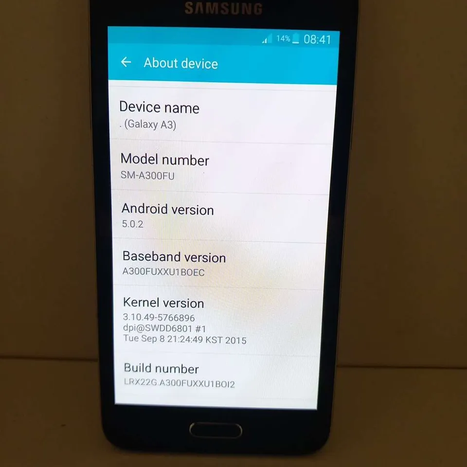 SAMSUNG GALAXY A3 MOBILE PHONE 