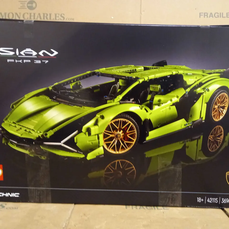 LEGO TECHNIC 42115 LAMBORGHINI SIAN FKP 37 RRP £389.99