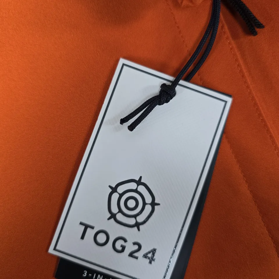 TOG24 ORANGE WATERPROOF JACKET - XL