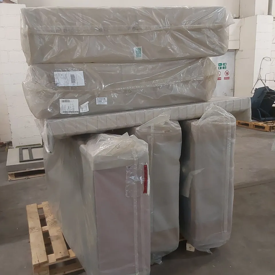 PALLET OF ASSORTED DESIGNER DIVAN BASES 