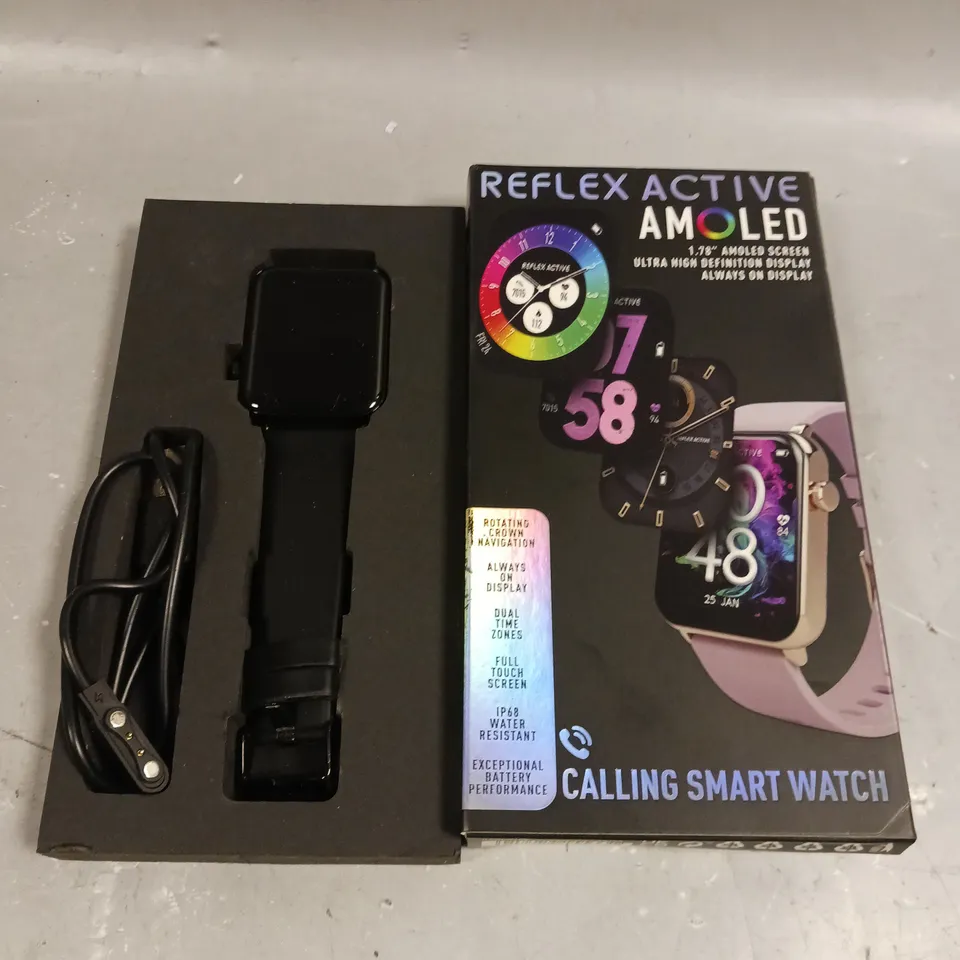 BOXED REFLEX ACTIVE AMOLED CALLING SMART WATCH 