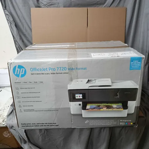 HP OFFICE JET PRO 7720 WIDE FORMAT PRINTER BOXED