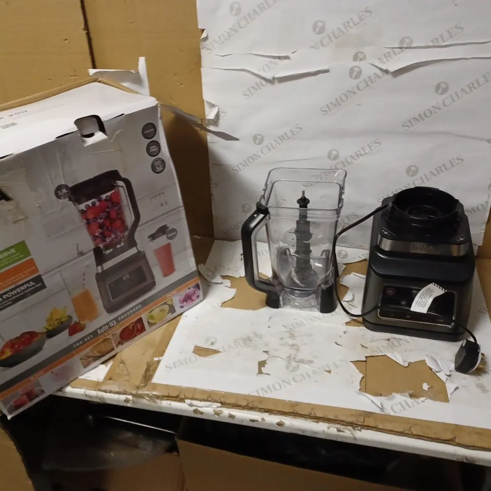 NINJA BLENDER WITH AUTO-IQ (BN750UK) BLACK/SILVER