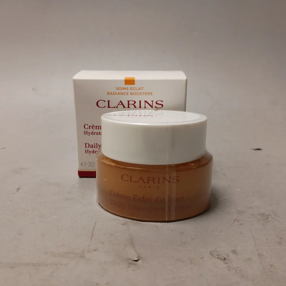 BOXED CLARINS DAILY ENERGISER CREAM 30ML 