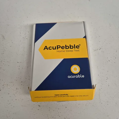 ACUPEBBLE HOME SLEEP TEST KIT – BOXED