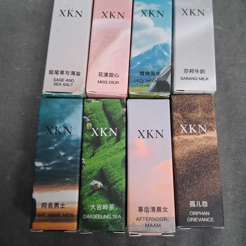 APPROXIMATELY 24 BOXED XKN FRAGRANCES