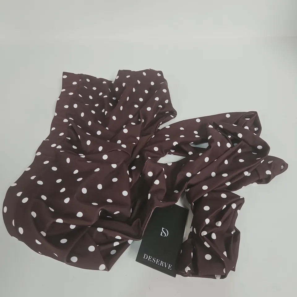 DESERVE POLKA DOT MULTIWAY BIKINI TOP – UK 22